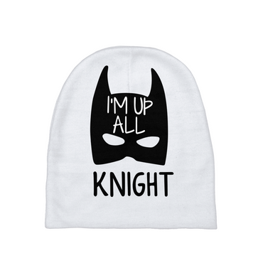 I'm Up All Knight Baby Beanie