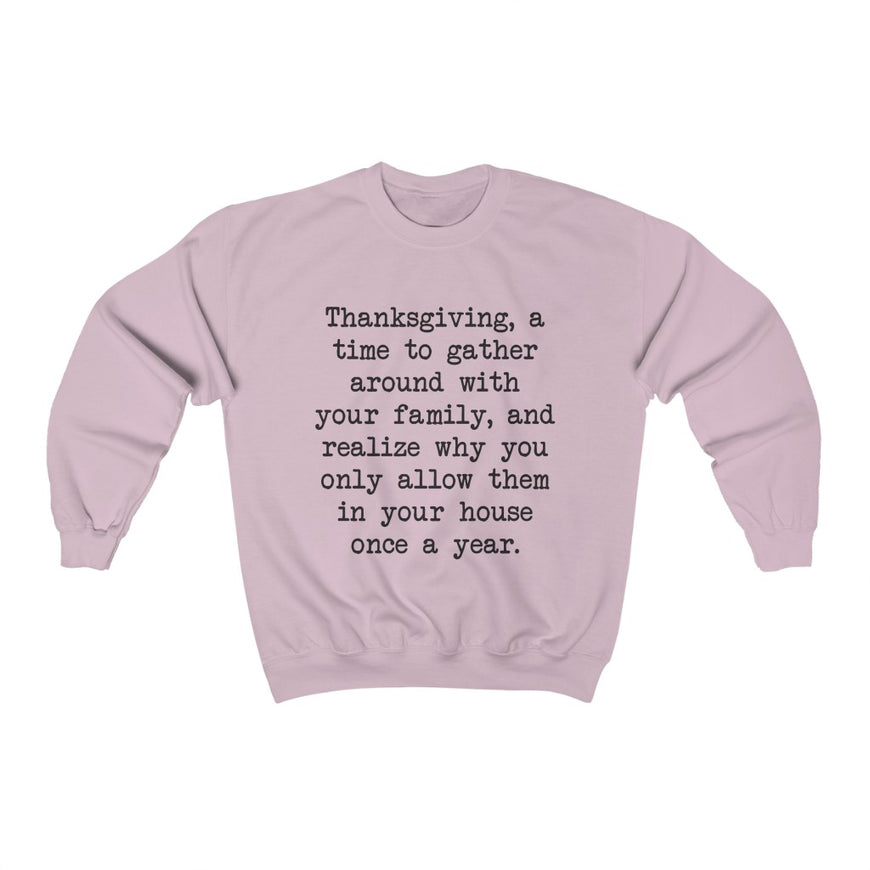 Thanksgiving Gathering Crewneck Sweatshirt