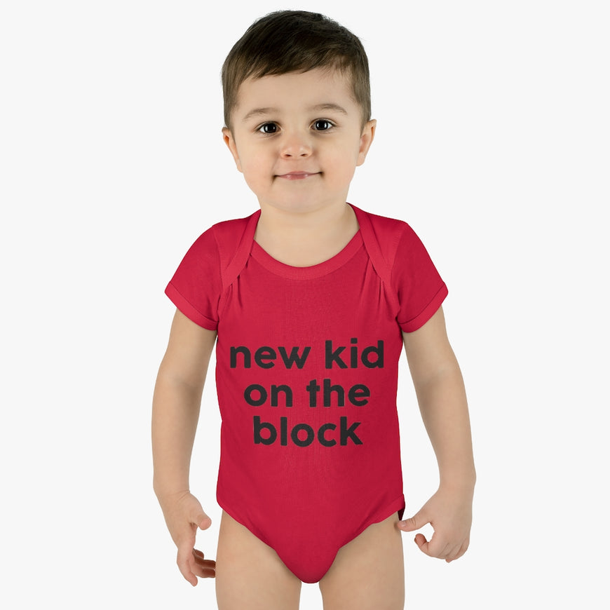 New Kid On The Block Infant Onesie