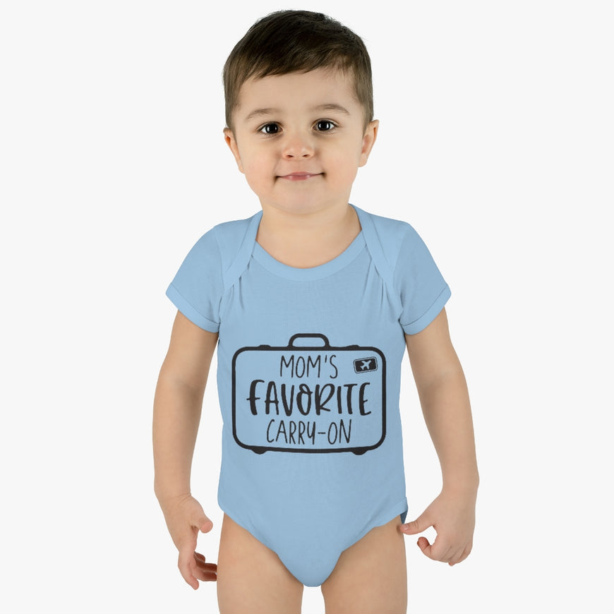 Mom's Favorite Carry-On Infant Onesie