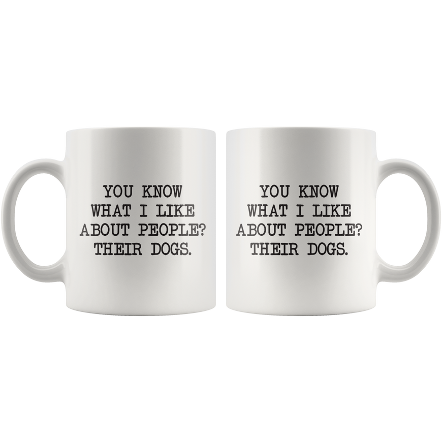 I Love Your Dog Coffee Mug