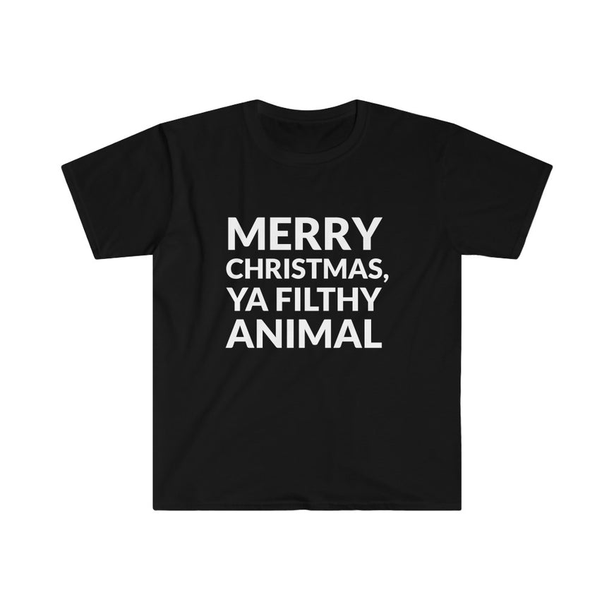 Merry Christmas Ya Filthy Animal T-Shirt