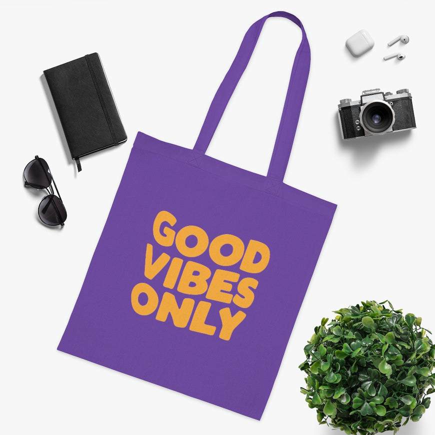 Good Vibes Only Tote Bag