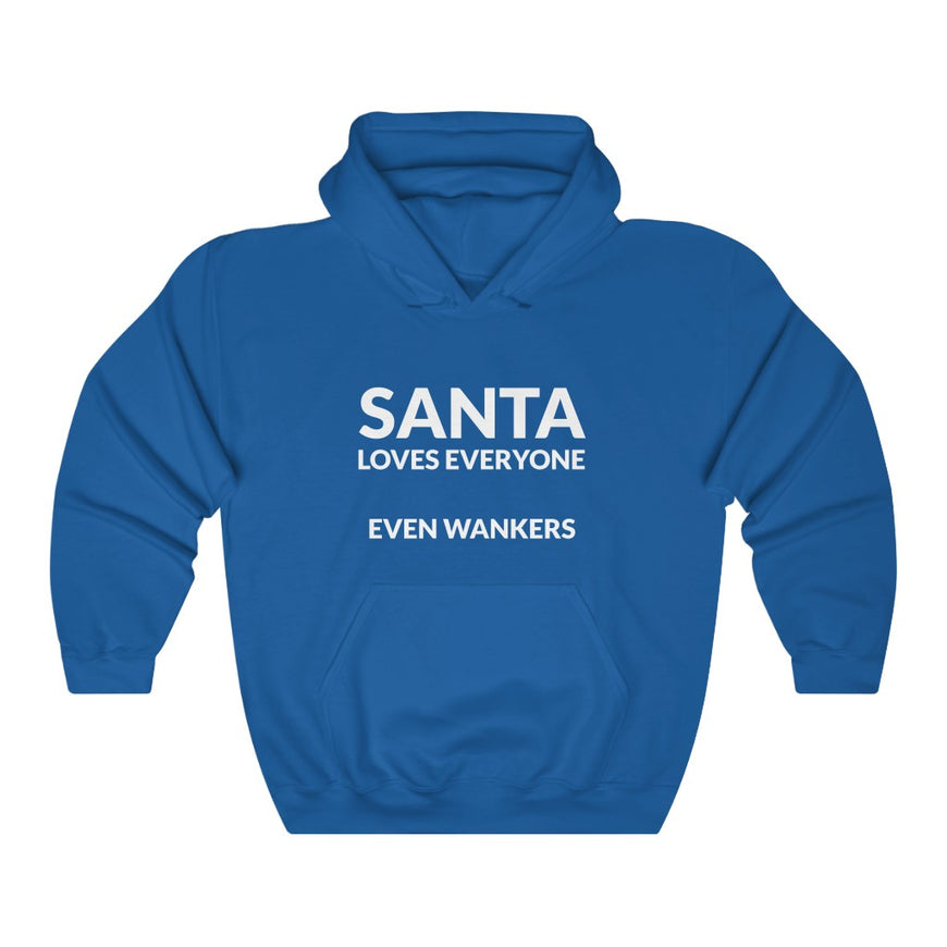 Santa Loves Everyone Hooded Sweatshirt