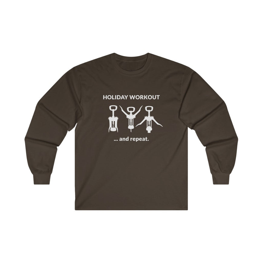 Holiday Workout Long Sleeve Tee