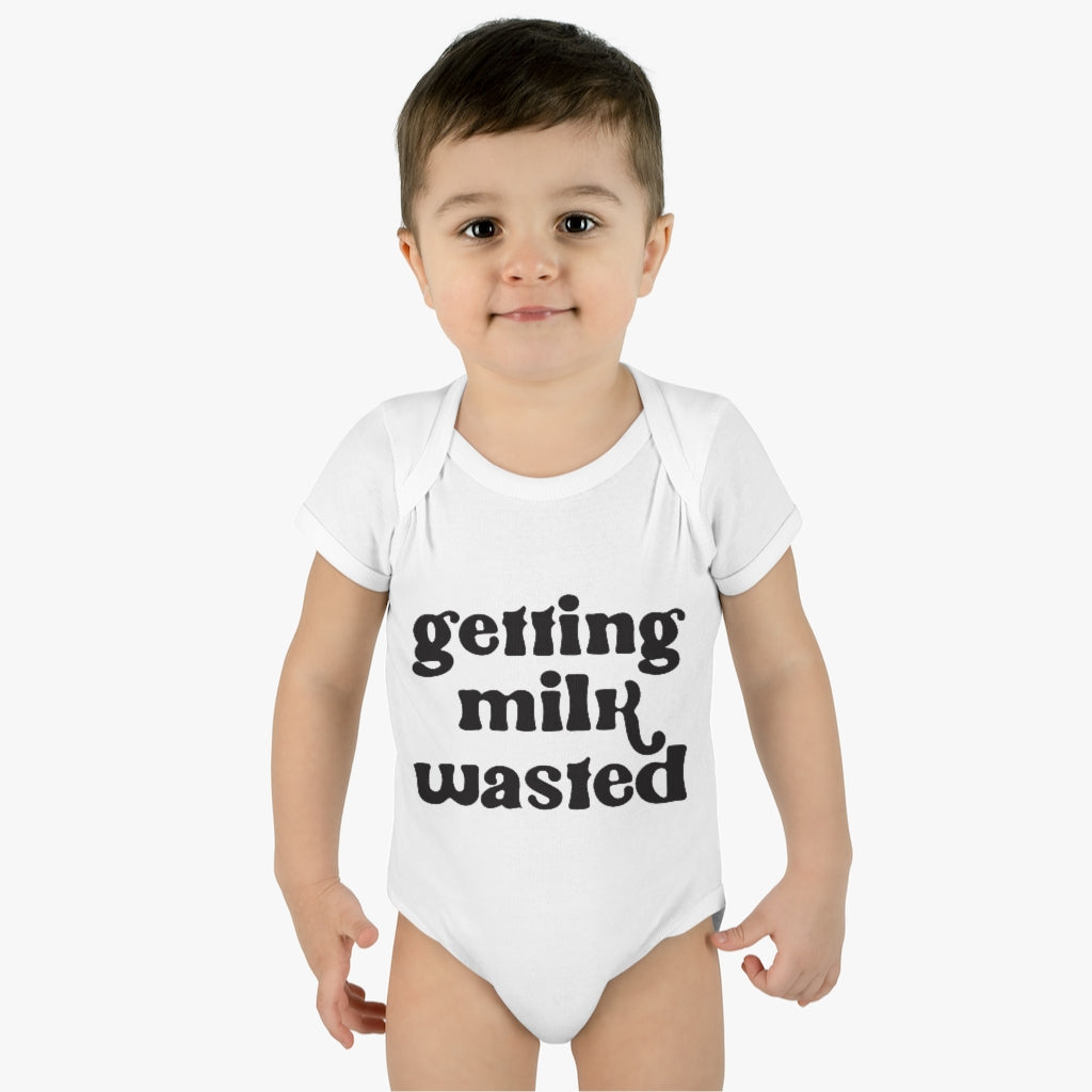 Getting Milk Wasted Infant Onesie