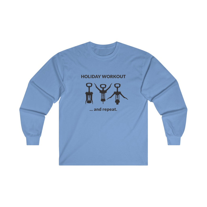 Holiday Workout Long Sleeve Tee