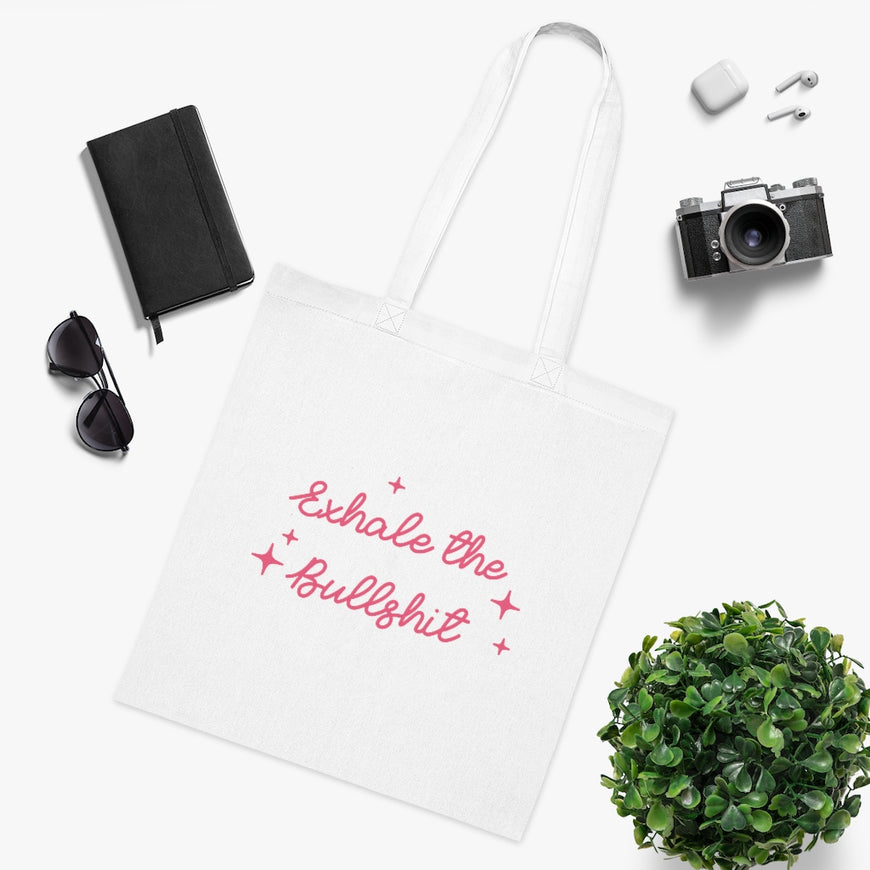 Exhale The BS Tote Bag