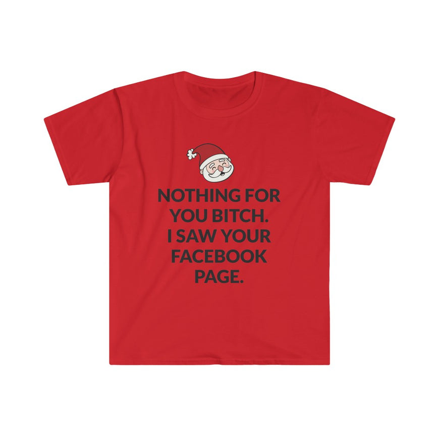 Facebook Says Nothing For You T-Shirt