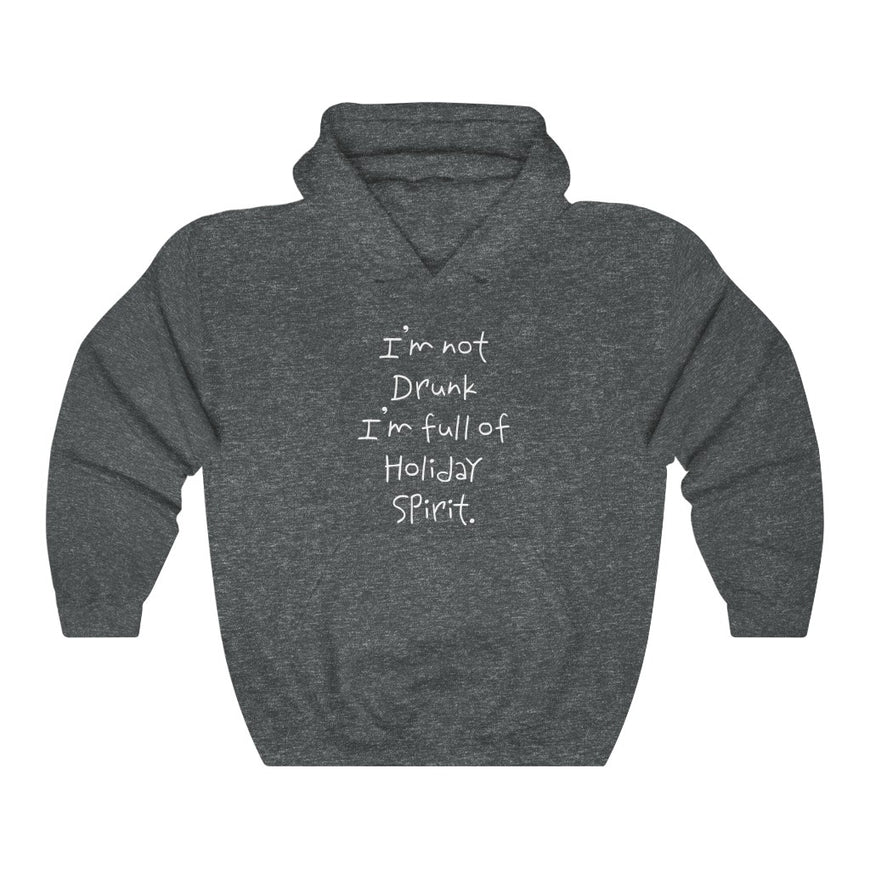 Full Of Holiday Spirit Hooded Sweatshirt