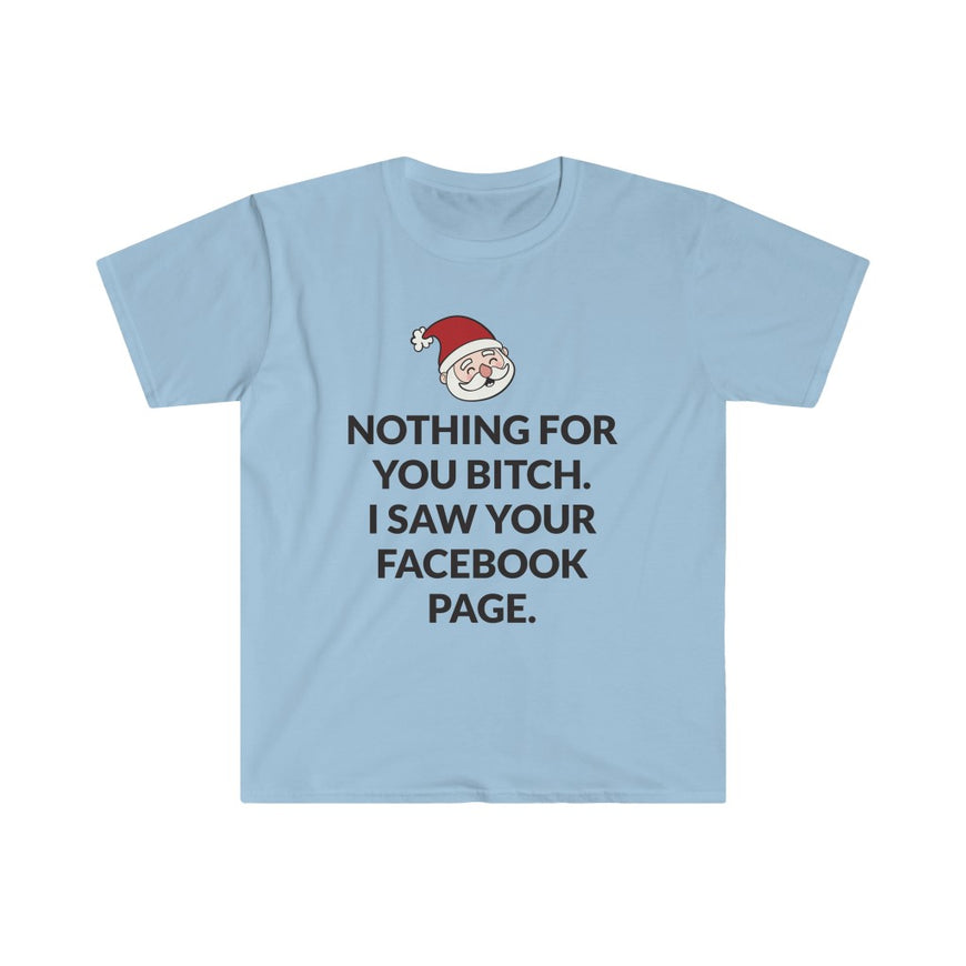 Facebook Says Nothing For You T-Shirt