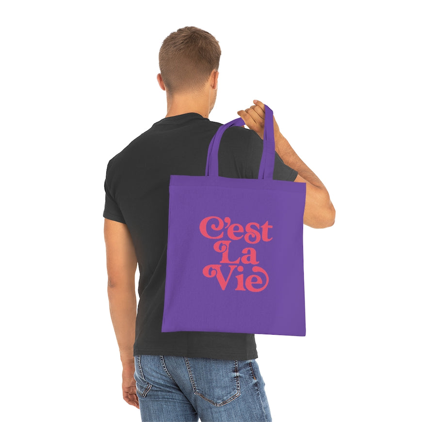 C'est La Vie Tote Bag