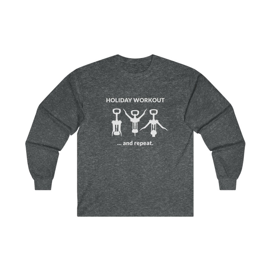 Holiday Workout Long Sleeve Tee