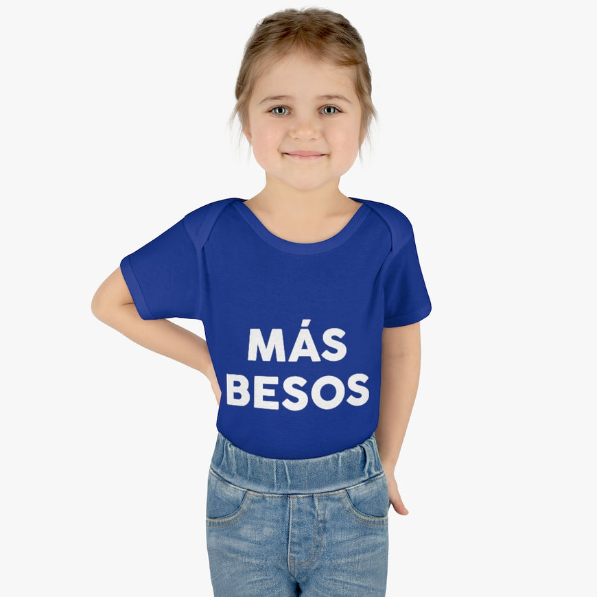 Mas Besos Infant Onesie