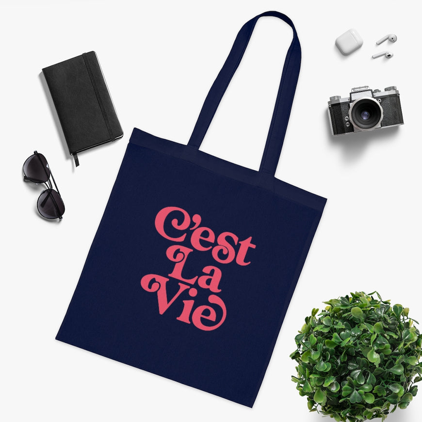 C'est La Vie Tote Bag