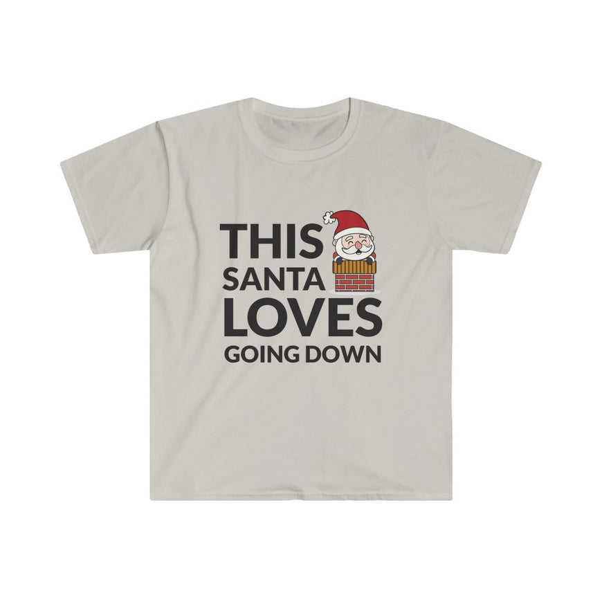 Santa Loves Going Down T-Shirt