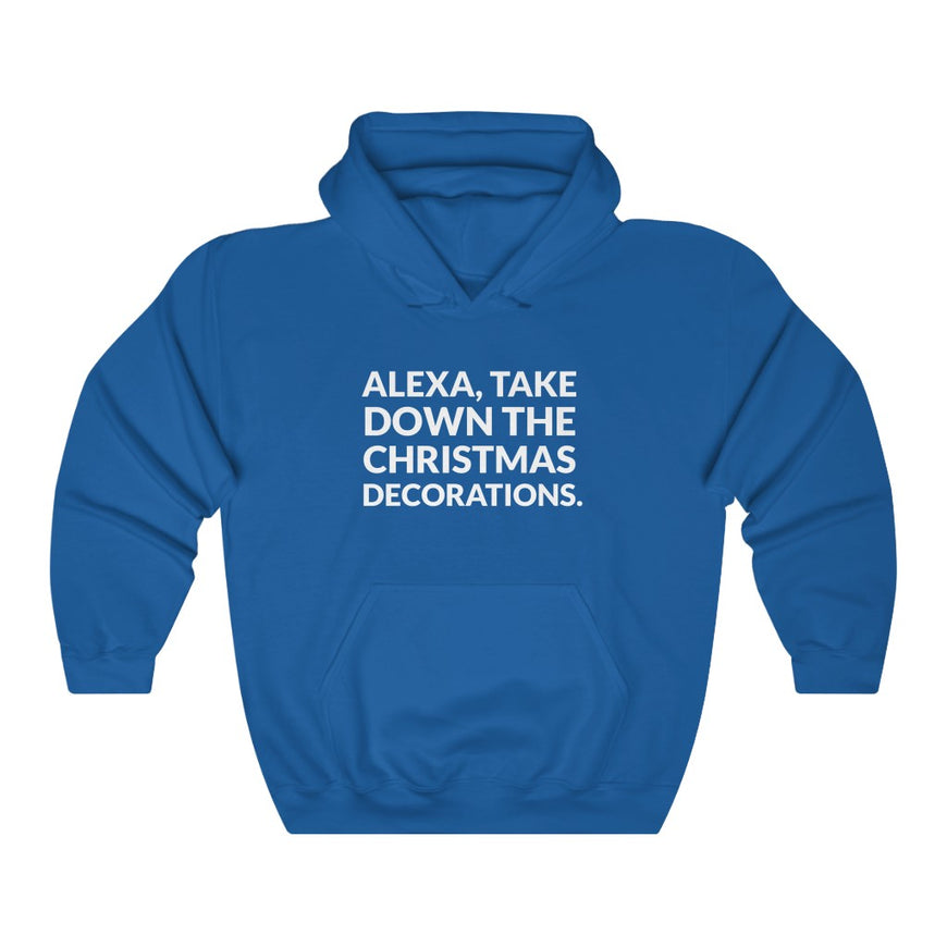 Alexa, The Christmas Decorations Hooded Sweatshirt