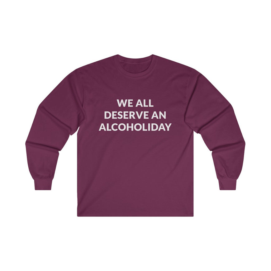 Alcoholiday Long Sleeve Tee