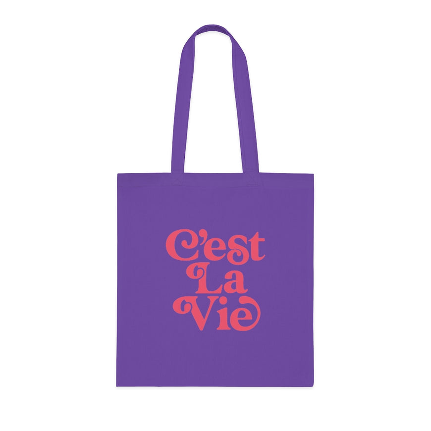 C'est La Vie Tote Bag