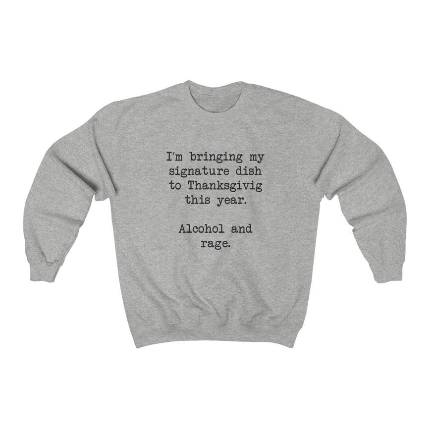 Signature Dish Crewneck Sweatshirt
