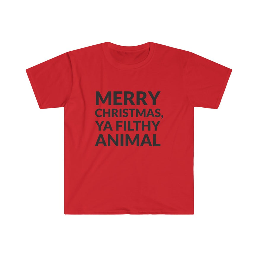 Merry Christmas Ya Filthy Animal T-Shirt