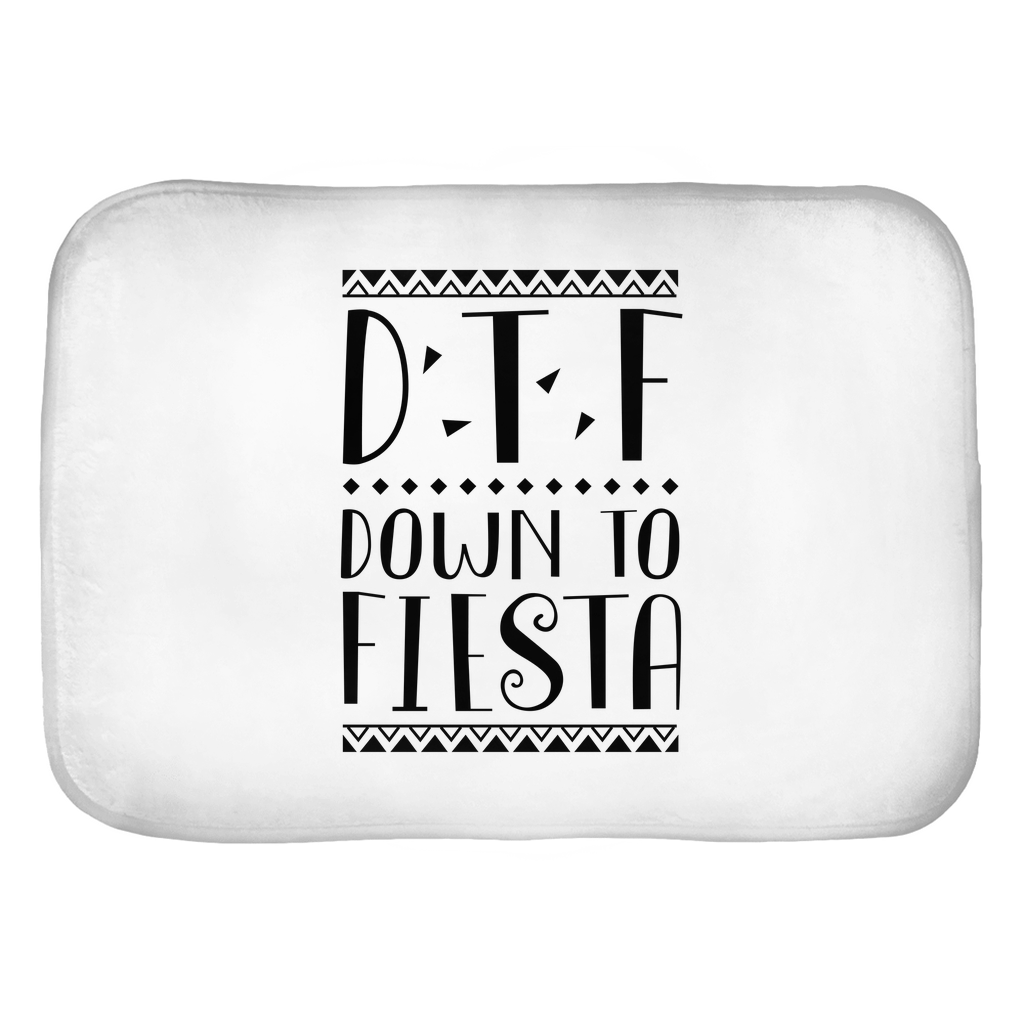 D T F Down To Fiesta Bath Mats