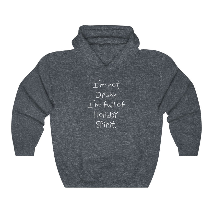 Full Of Holiday Spirit Hooded Sweatshirt