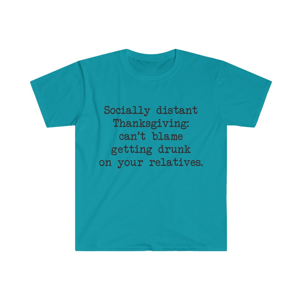 Socially Distant Thanksgiving T-Shirt