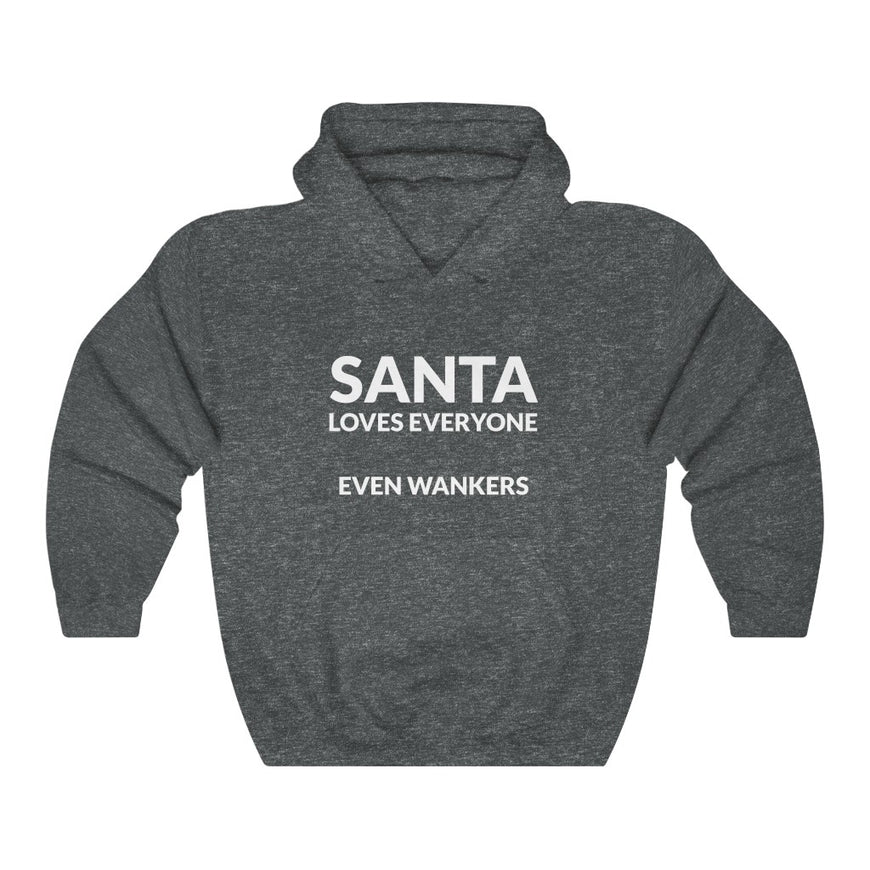 Santa Loves Everyone Hooded Sweatshirt
