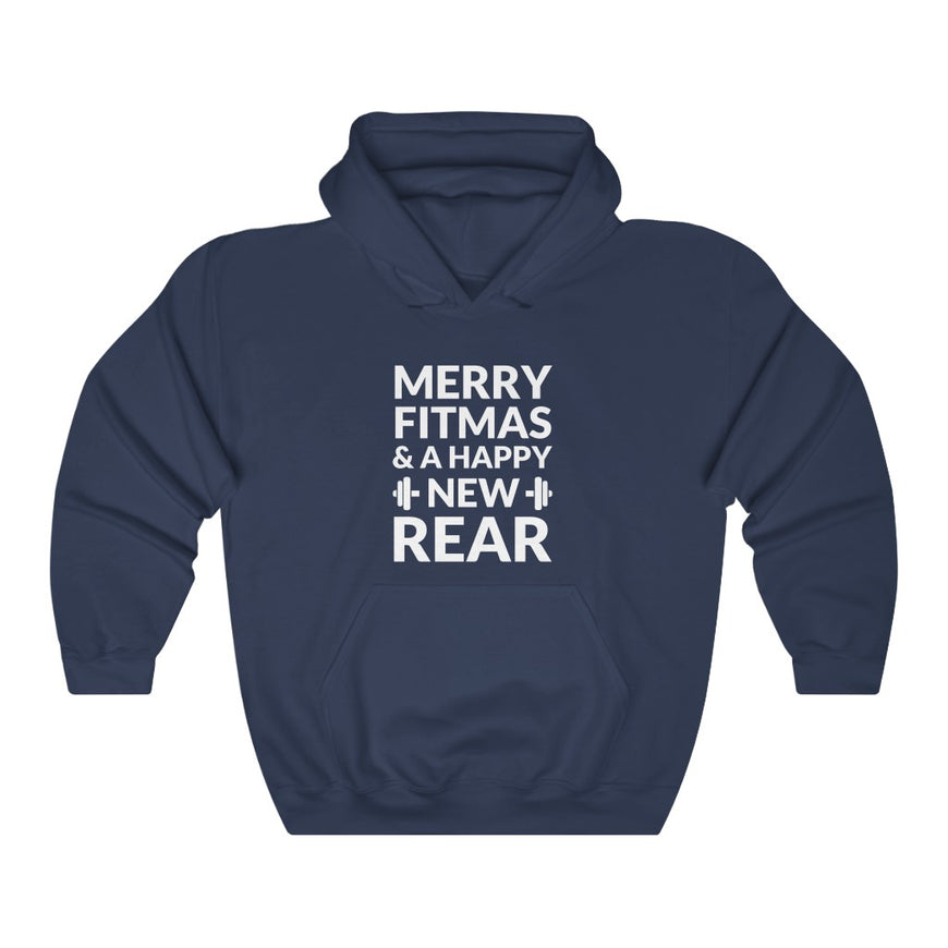 Merry Fitmas Hooded Sweatshirt