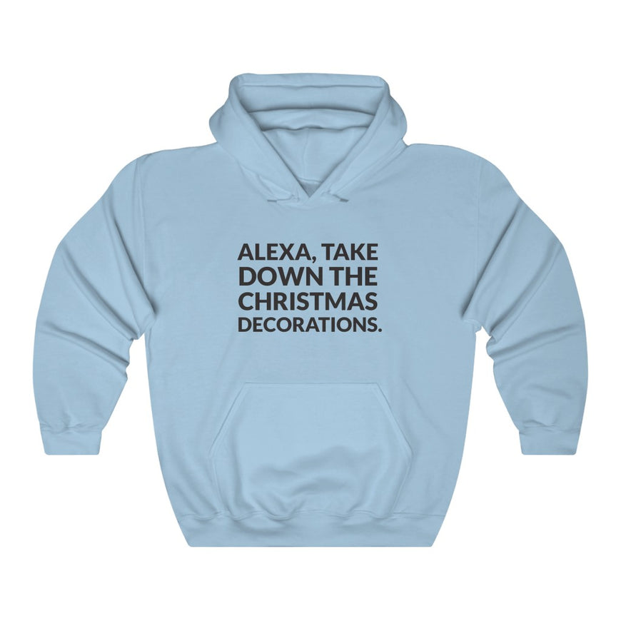 Alexa, The Christmas Decorations Hooded Sweatshirt