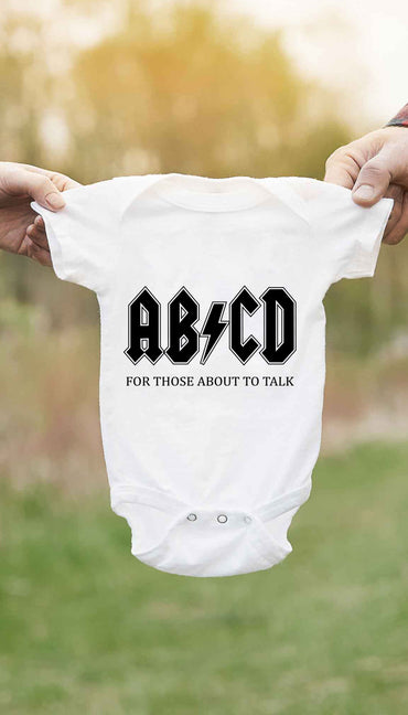 ABCD Funny Baby Infant Onesie | Sarcastic ME