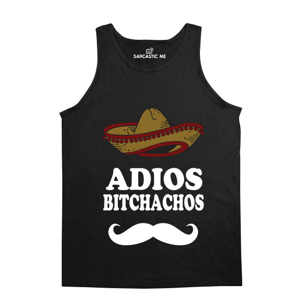 Adios Bitchachos Black Unisex Tank Top | Sarcastic Me