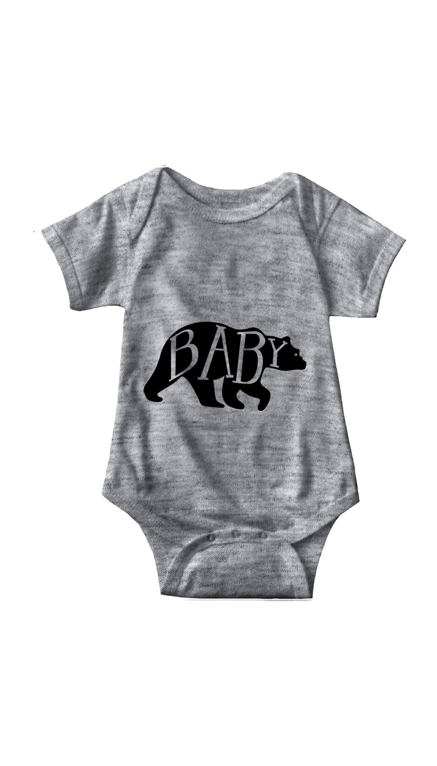 Baby Bear Gray Infant Onesie | Sarcastic ME