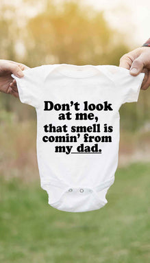 Don't Look At Me Infant Onesie