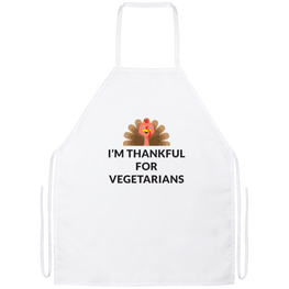 I'm Thankful For Vegetarians Apron