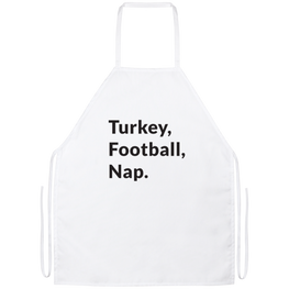 Turkey Football Nap Apron