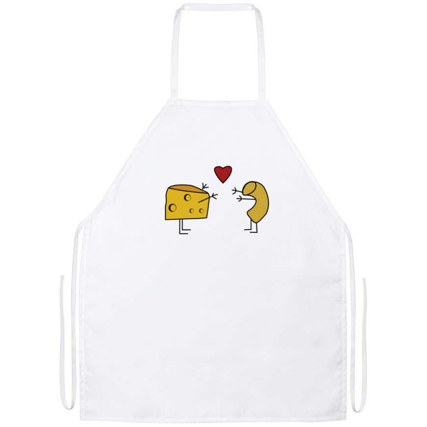 Mac & Cheese Love Funny Kitchen Apron | Sarcastic Me