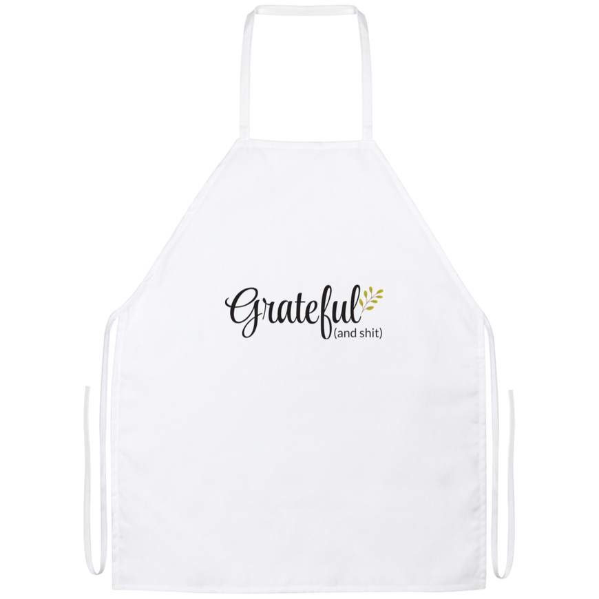 Grateful And Shit Apron
