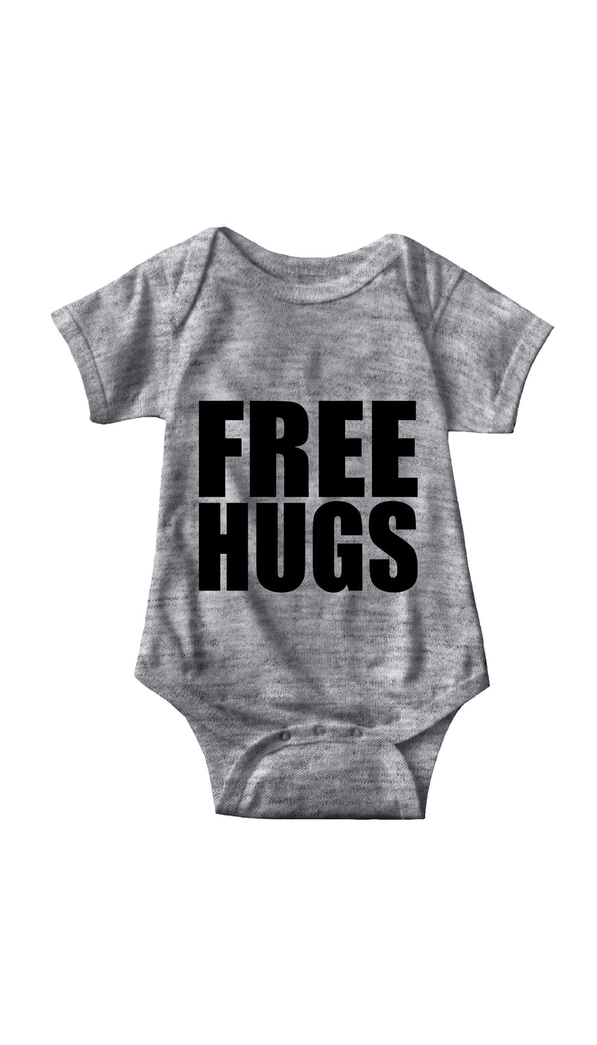 Free Hugs Gray Infant Onesie | Sarcastic ME