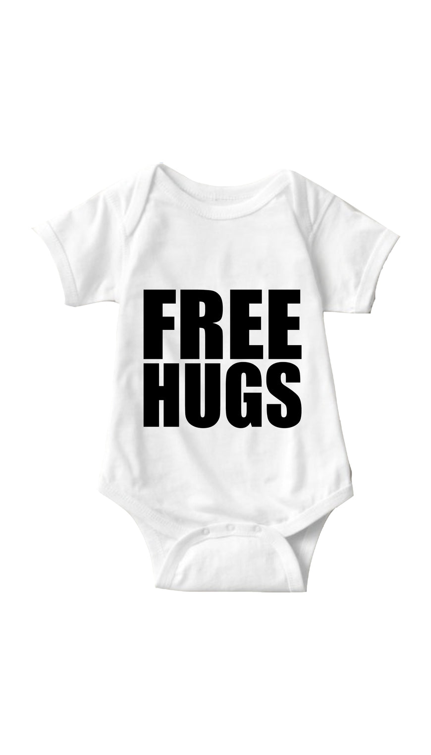 Free Hugs White Infant Onesie | Sarcastic ME