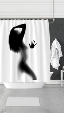 Naked Girl Shower Curtain