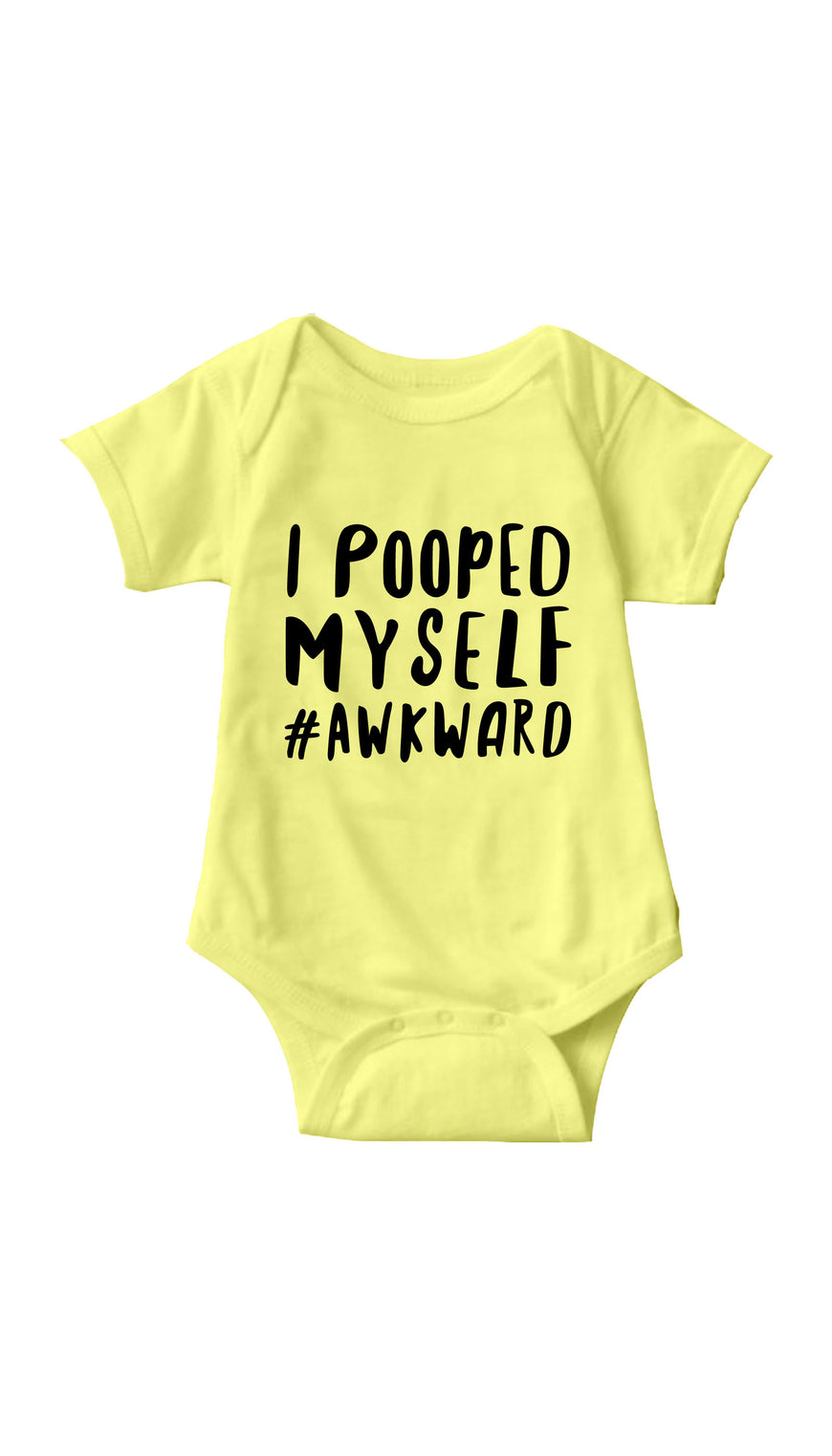 I Pooped Myself Infant Yellow Onesie | Sarcastic ME