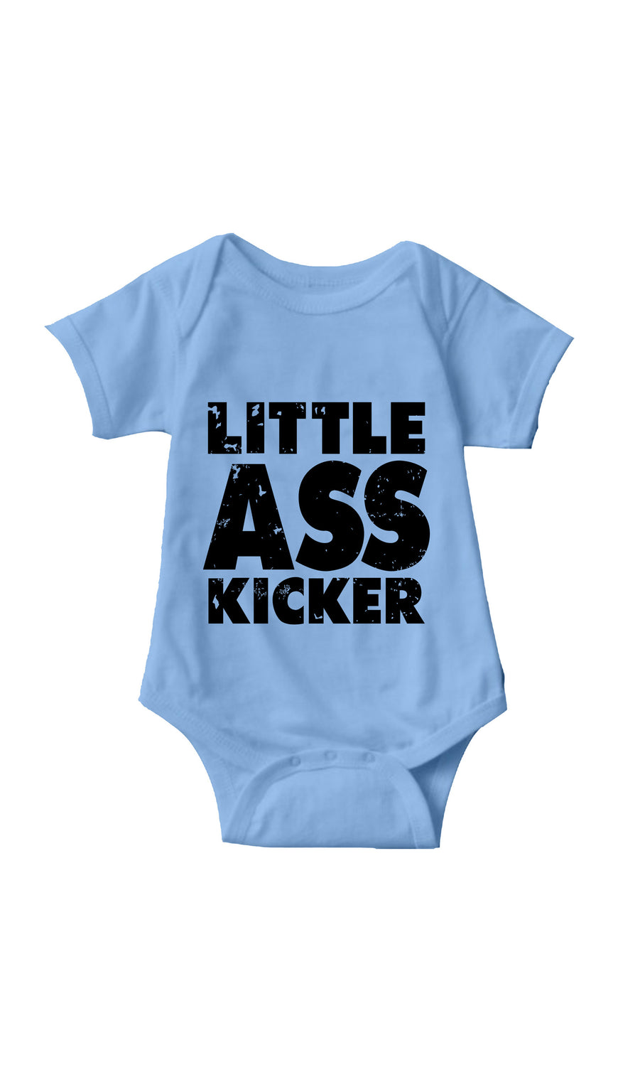 Little Ass Kicker Blue Infant Onesie | Sarcastic ME