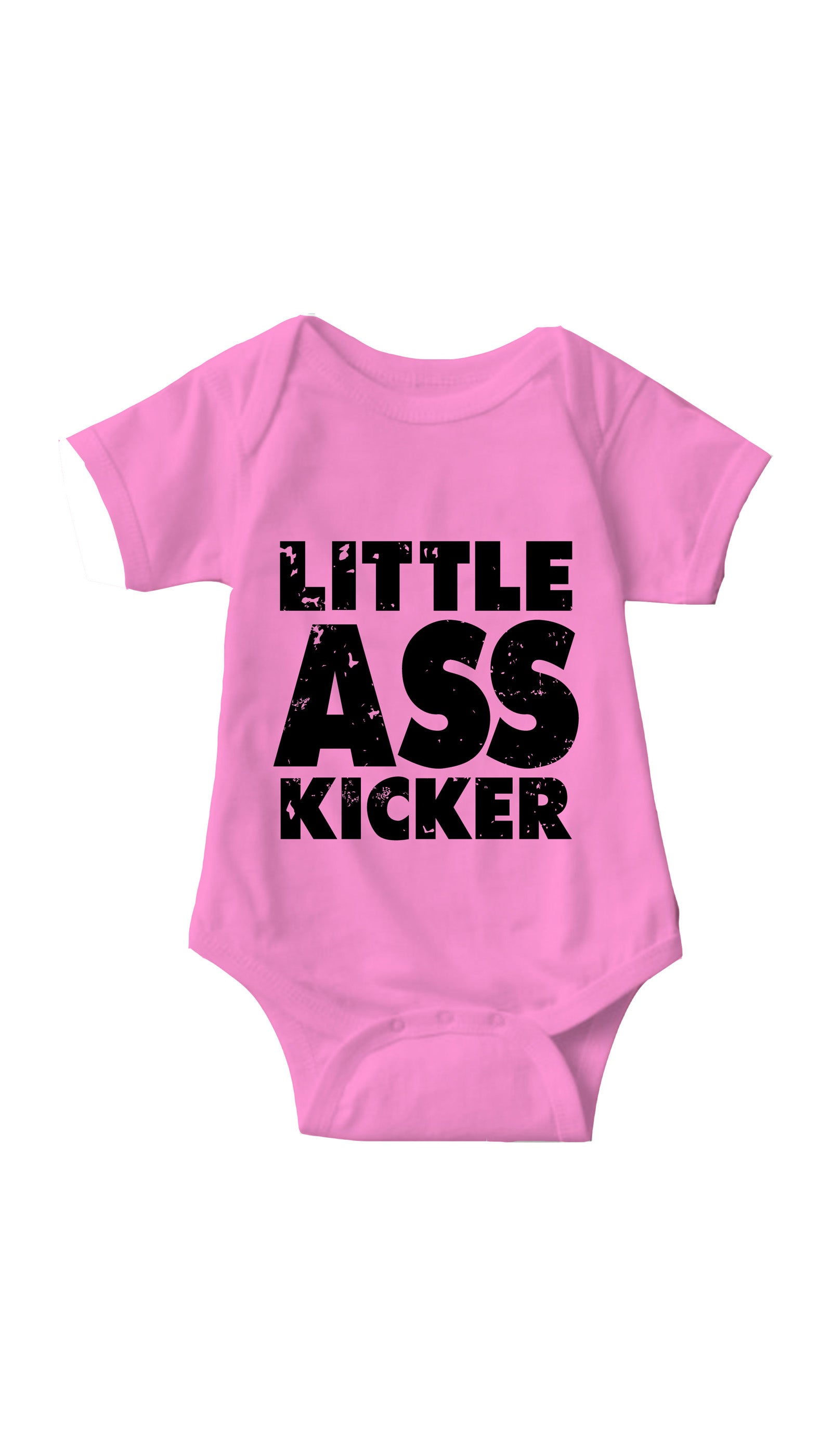 Little Ass Kicker Pink Infant Onesie | Sarcastic ME