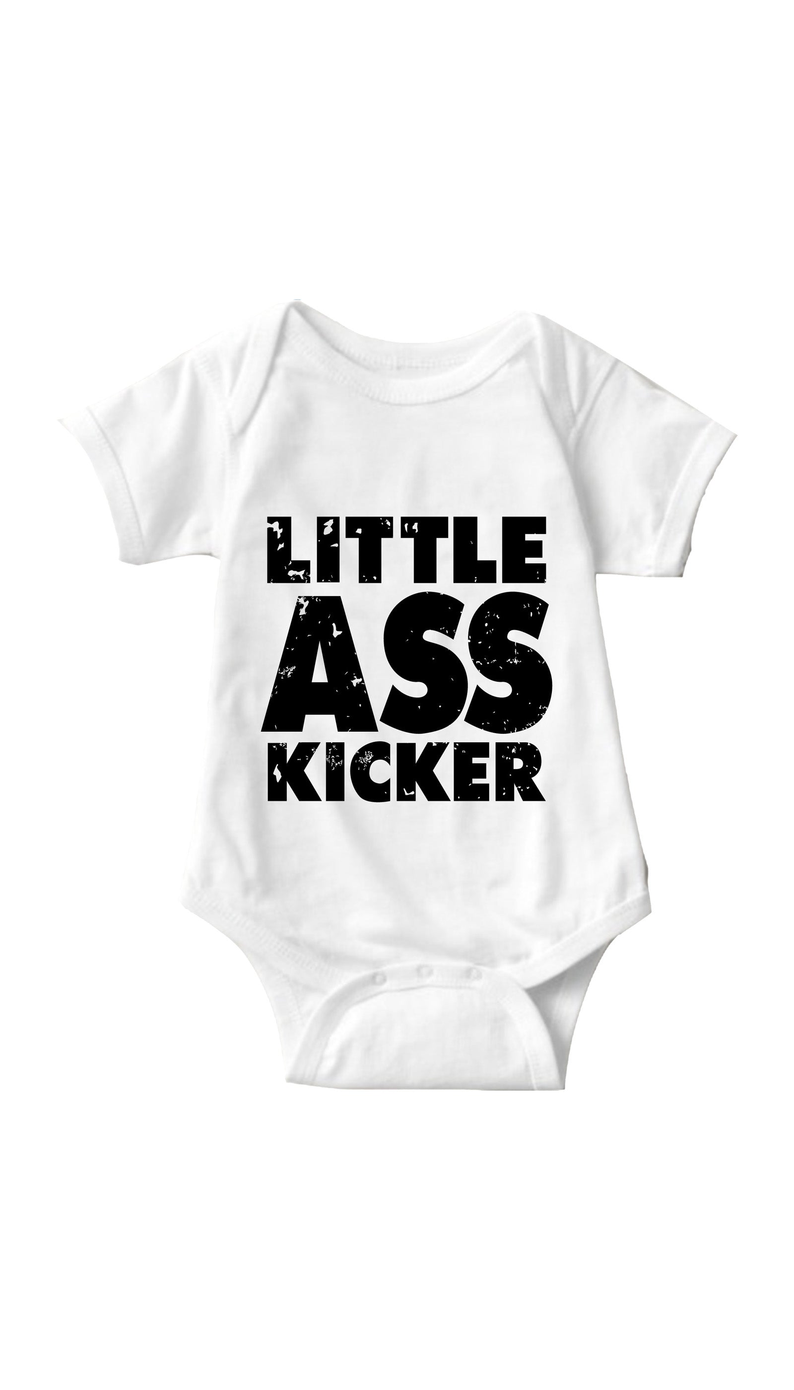 Little Ass Kicker White Infant Onesie | Sarcastic ME
