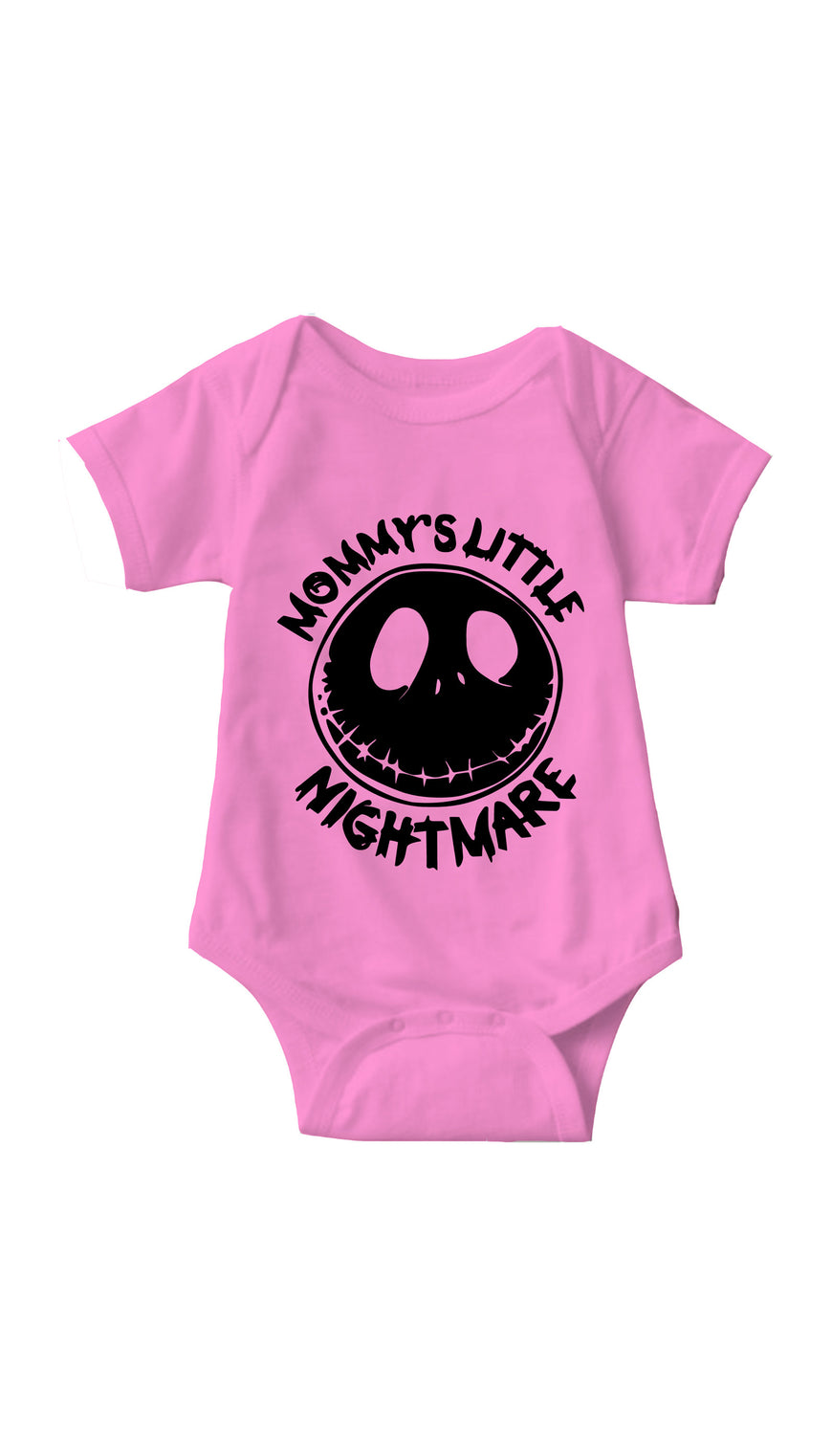 Mommy's Little Nightmare Pink Infant Onesie | Sarcastic ME