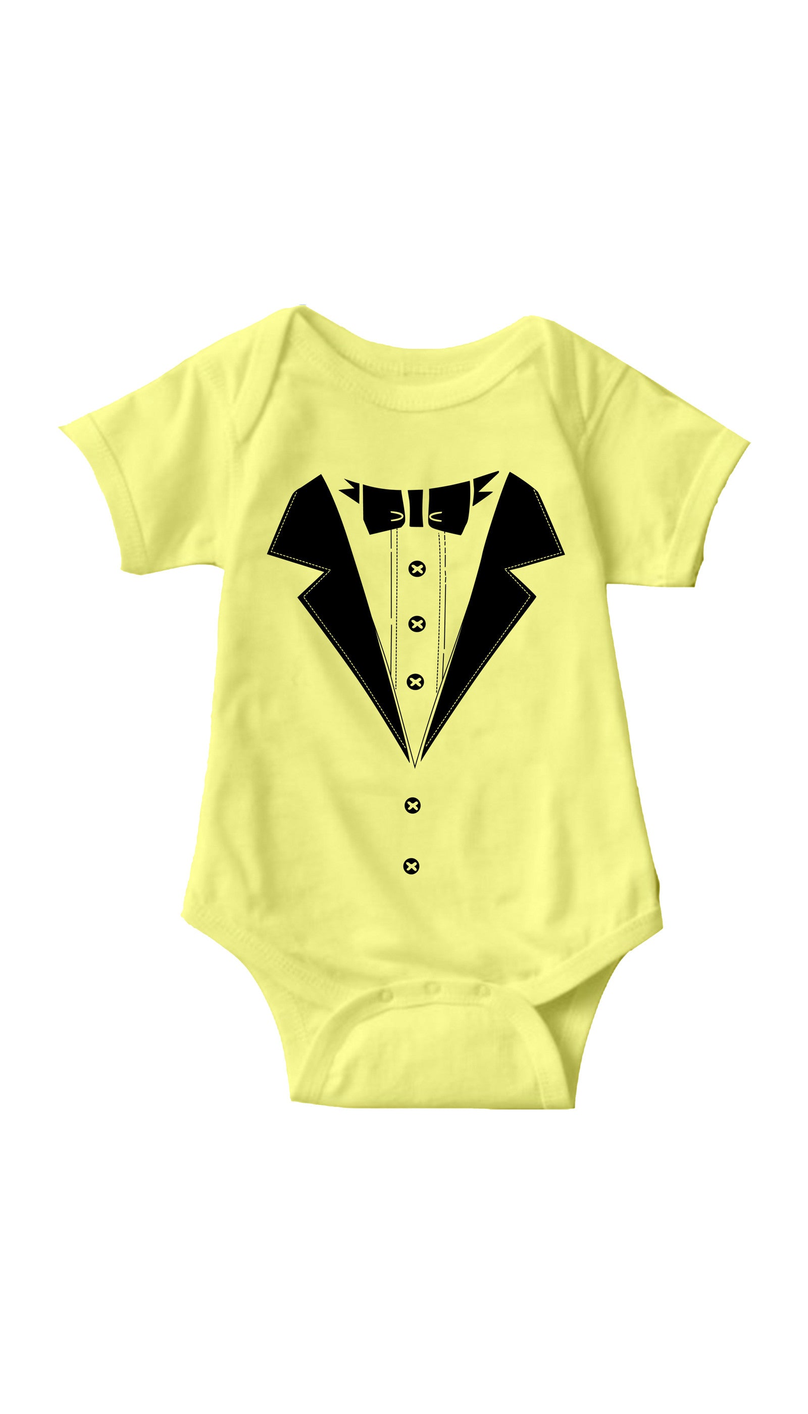 Tuxedo Yellow Infant Onesie | Sarcastic ME