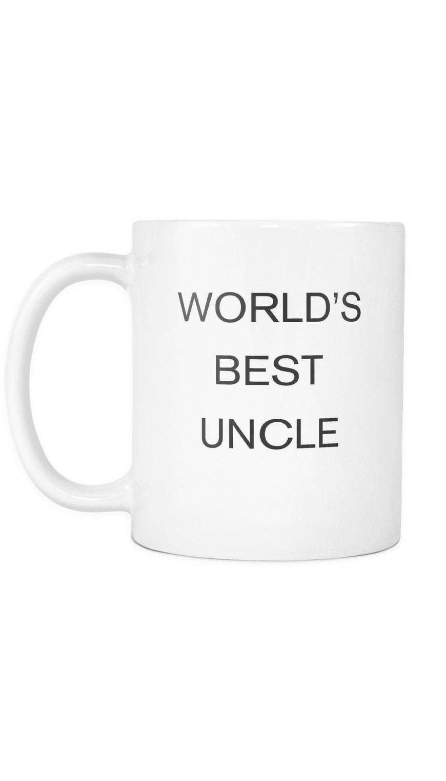 World's Best Uncle White Mug | Sarcastic Me