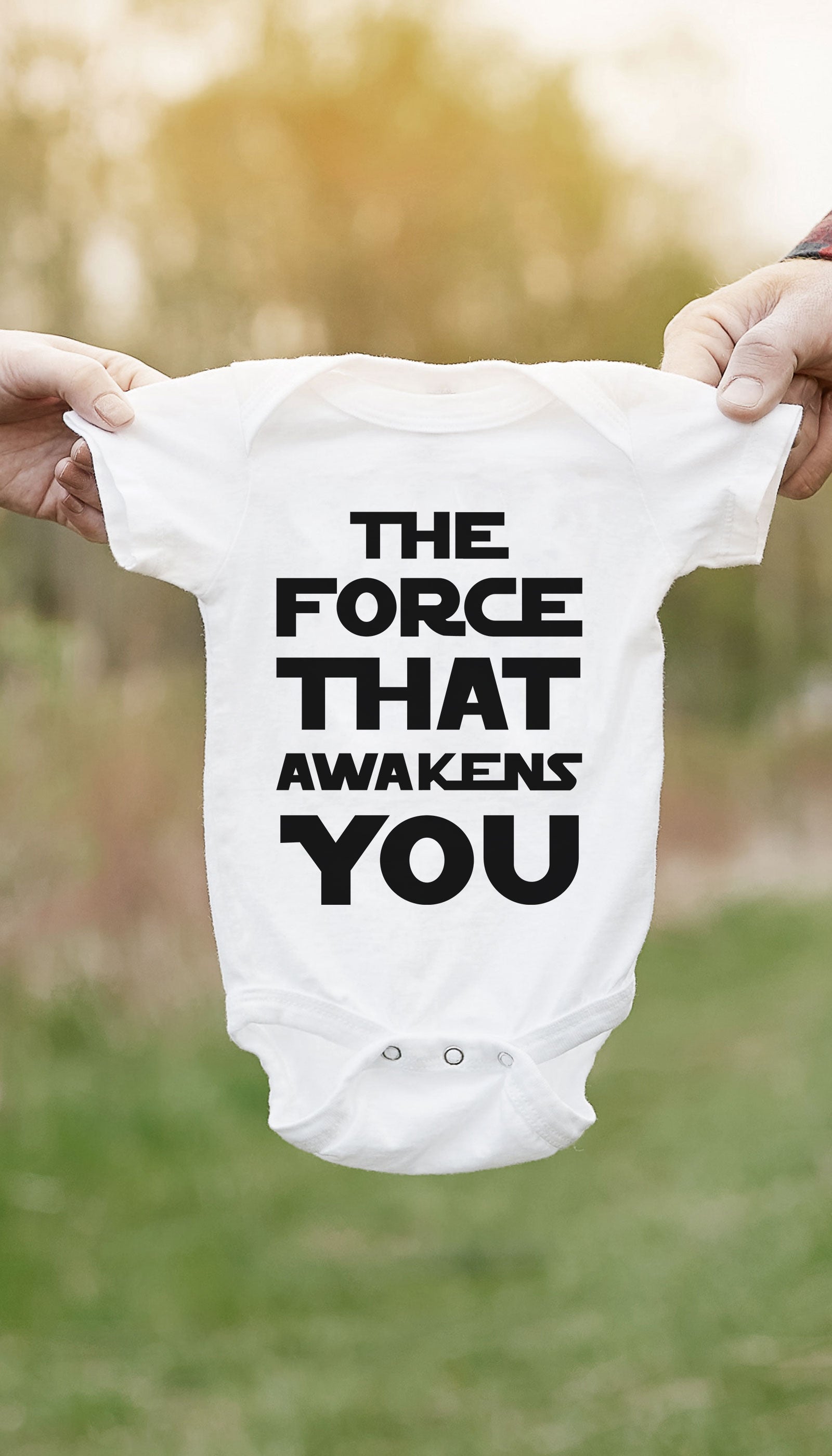 The Force That Awakens You Infant Onesie